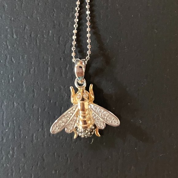 Ava Ro Jewelry - Sterling Silver Bee Necklace from Ava Ro